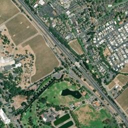 Yountville map(satellite map)