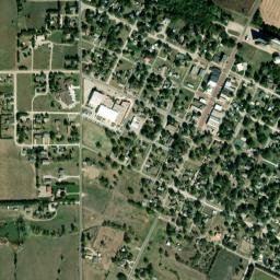 153-199 West Kansas Avenue Little River KS High Resolution Satellite Map