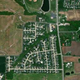 4600 Elk Meadows Lane, Smithton, IL High Resolution Satellite Map