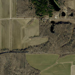 Pike County map(satellite map)