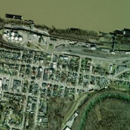 Ceredo map(satellite map)