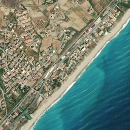 Riace Marina map(satellite map)