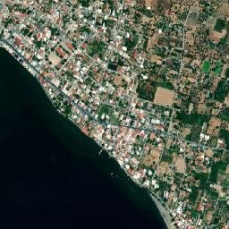 Amárynthos map(satellite map)