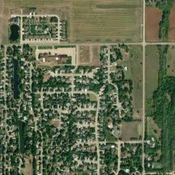 McPherson County map(satellite map)