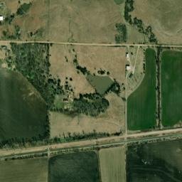 Old Highway 50, Cottonwood Falls, KS High Resolution Satellite Map