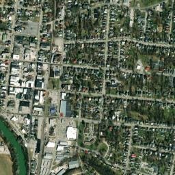 Cynthiana map(satellite map)