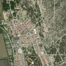 Comporta map(satellite map)