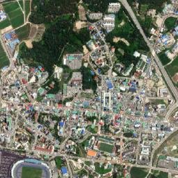 Goseong-gun map(satellite map)