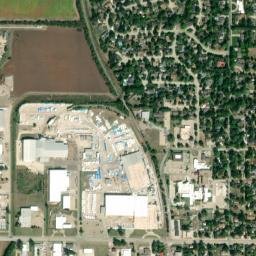 316 West 4th Street, McPherson, KS High Resolution Satellite Map