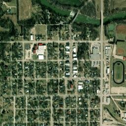 Cottonwood Falls map(satellite map)