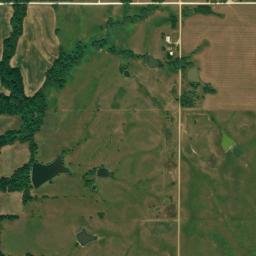 2162-2172 Rd 150 Neosho Rapids KS High Resolution Satellite Map
