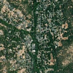 Glen Ellen California High Resolution Satellite Map