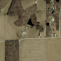 Dubois County map(satellite map)