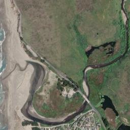 Salmon Creek California High Resolution Satellite Map