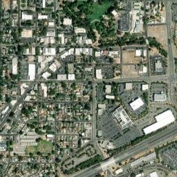 Vacaville map(satellite map)