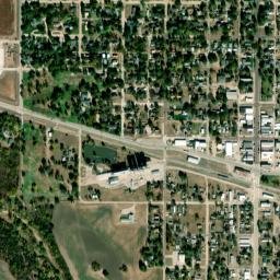 Ellinwood map(satellite map)