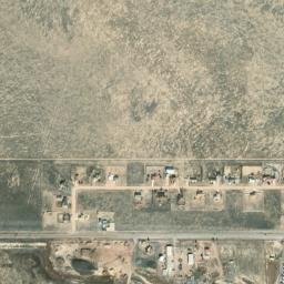 Pueblo West map(satellite map)