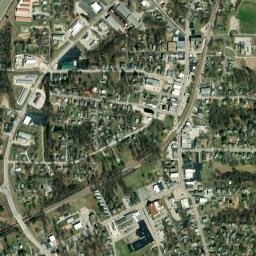 Saint Clair map(satellite map)