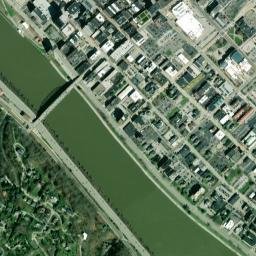 Charleston map(satellite map)