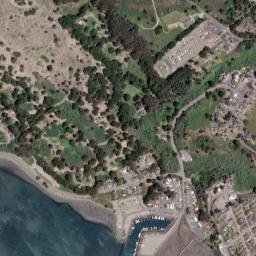 Bodega Bay map(satellite map)