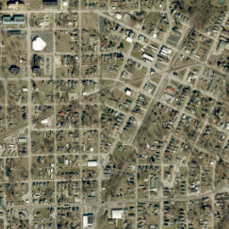 Oakland City map(satellite map)