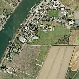 Courtland California High Resolution Satellite Map