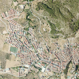 Orcera map(satellite map)