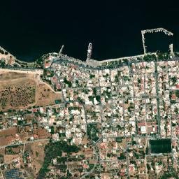Skála Oropoú map(satellite map)