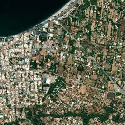 Néa Palátia map(satellite map)