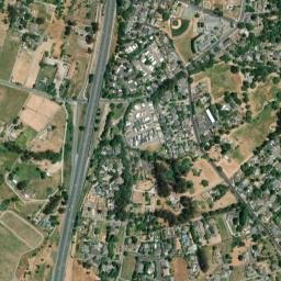 301-351 West Sierra Avenue, Cotati, CA  High Resolution Satellite Map