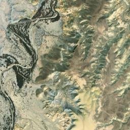Wayne County map(satellite map)