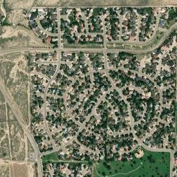 901-961 Bluestem Boulevard, Pueblo, CO High Resolution Satellite Map