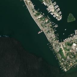 Solomons map(satellite map)