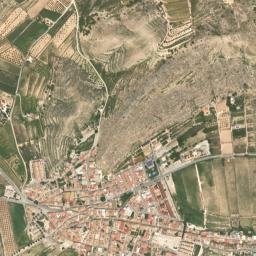 Hondón de las Nieves map(satellite map)