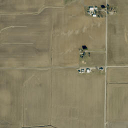 Gibson County map(satellite map)