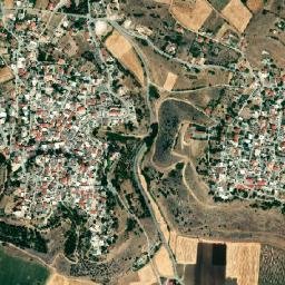 Thespiés map(satellite map)
