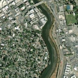 Napa map(satellite map)