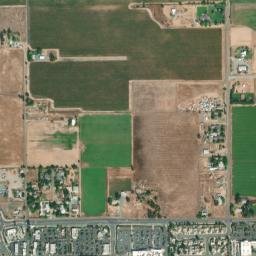 Twin Cities California High Resolution Satellite Map