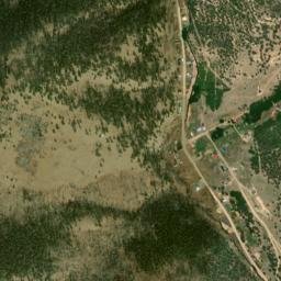 Bonanza Colorado High Resolution Satellite Map