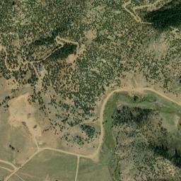 Yorkville Colorado High Resolution Satellite Map