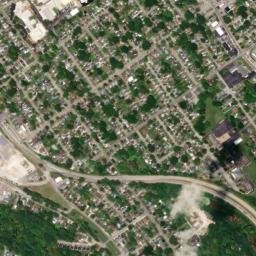 Clarksville map(satellite map)