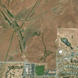 Cordero Junction California High Resolution Satellite Map