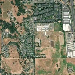 Satellite view of Napa Golf Course at Kennedy Park