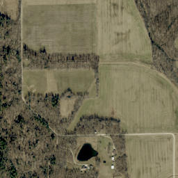 9898 S Co Rd 300 E Oakland City IN High Resolution Satellite Map