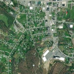 Summersville map(satellite map)