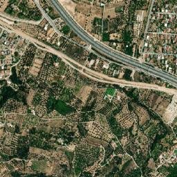 Rododáfni map(satellite map)