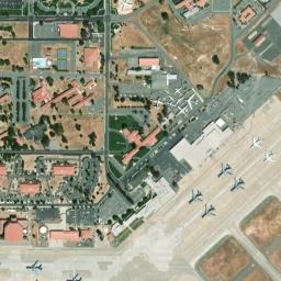 Travis Field California High Resolution Satellite Map
