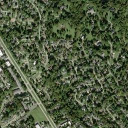 702 Hollingsworth Place, Louisville, KY High Resolution Satellite Map