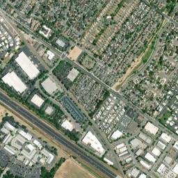 576 North McDowell Boulevard, Petaluma, CA High Resolution Satellite Map