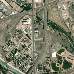 Pueblo, Colorado High Resolution Satellite Map